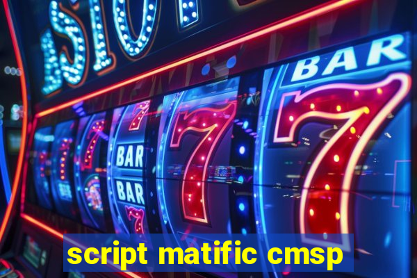 script matific cmsp